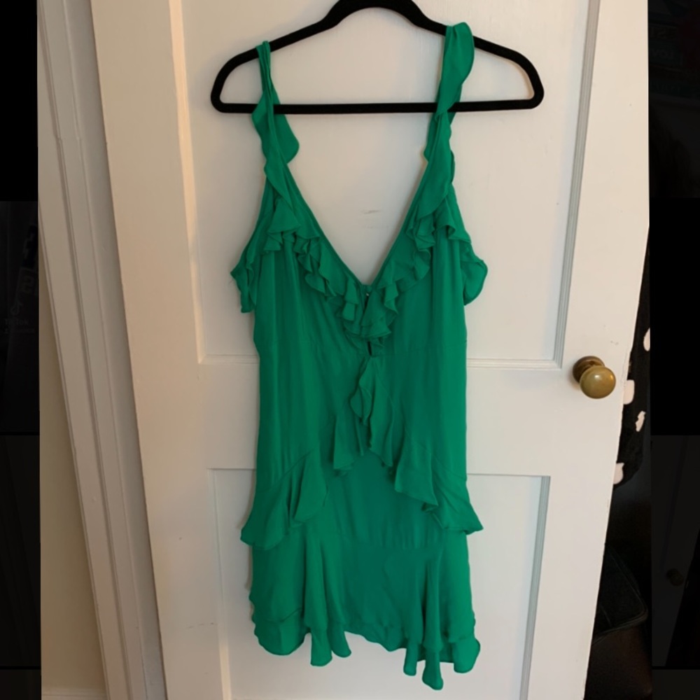 Lulus ruffled dress